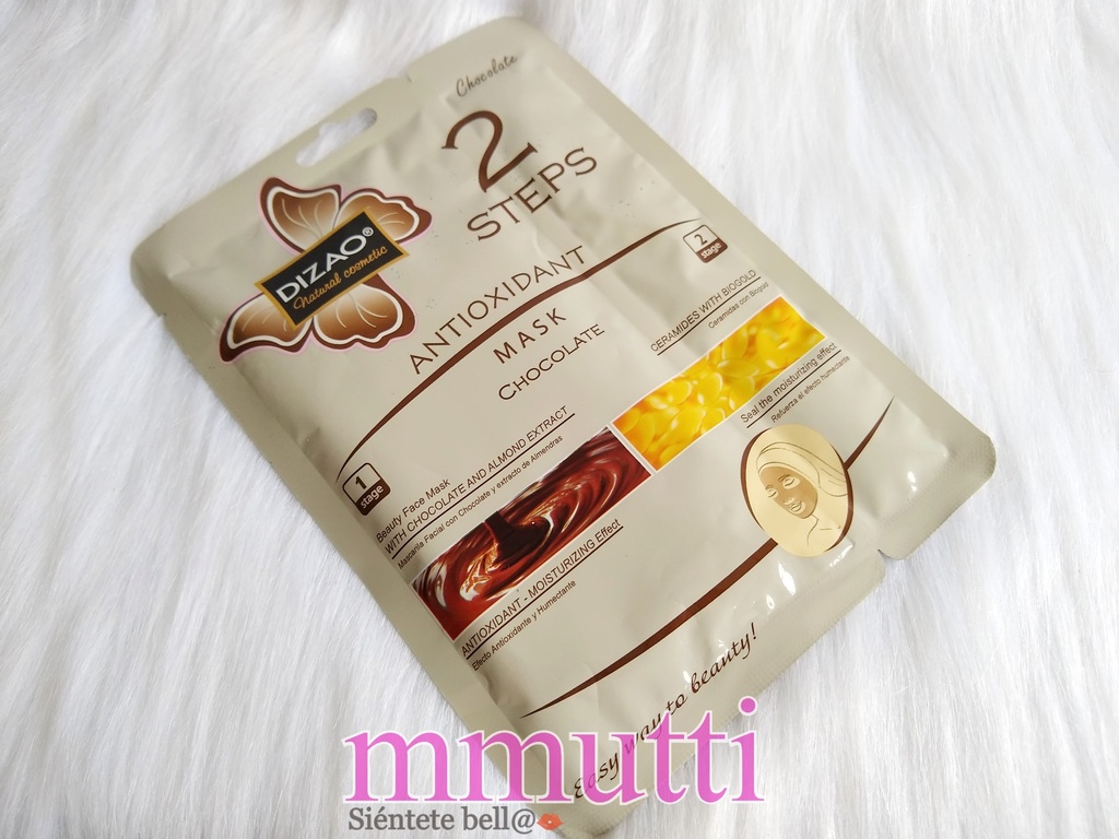 Mascarilla Velo Chocolate/Almendra + Ceramidas Con  Biogold DIZAO