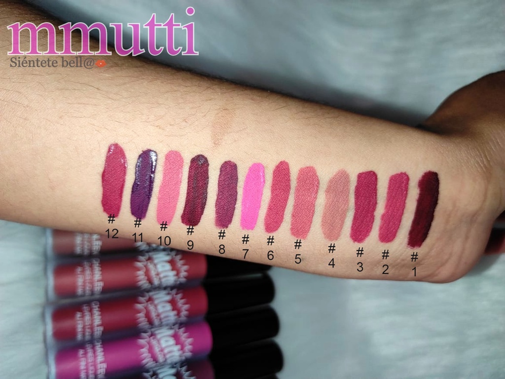 Labial Liquido Matte Au Fini CHANLEEVI