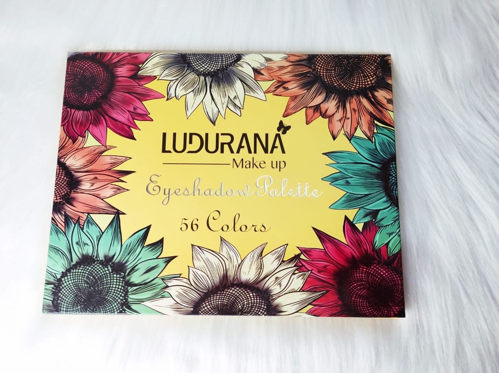 Paleta De Sombra y Glitter Girasoles LUDURANA