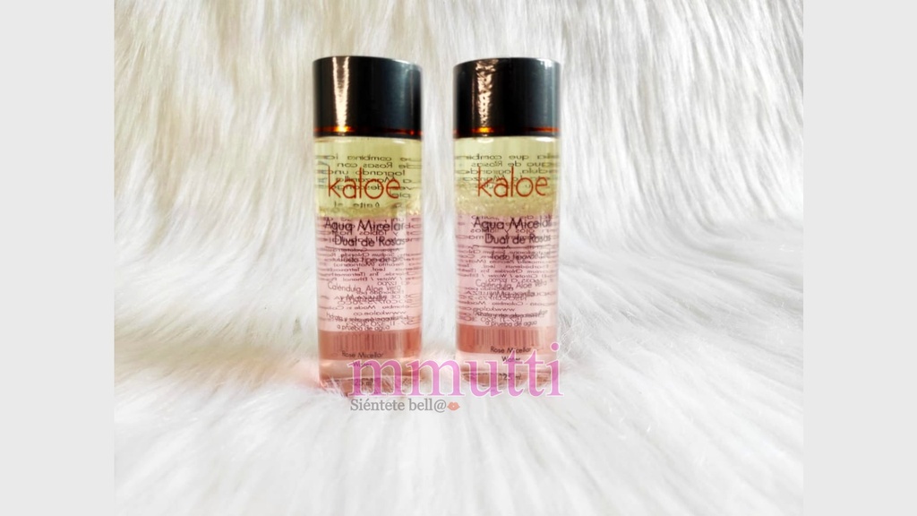 Agua Micelar Dual de Rosas KALOE