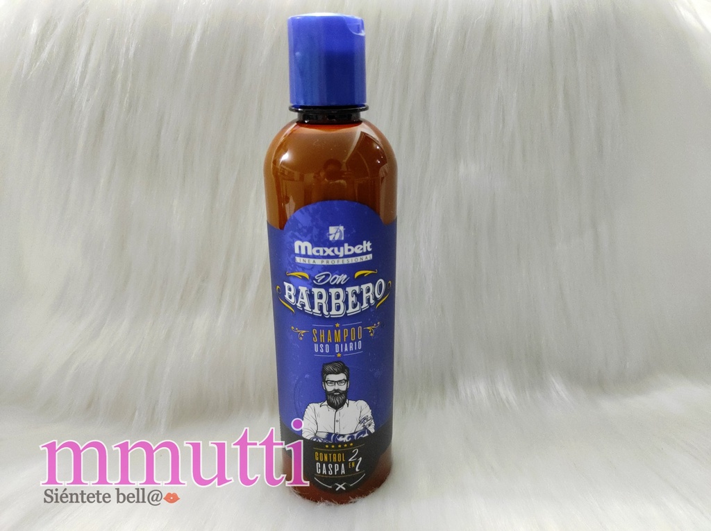 Shampoo Control Caspa 2 en 1 Don Barbero de Maxybelt