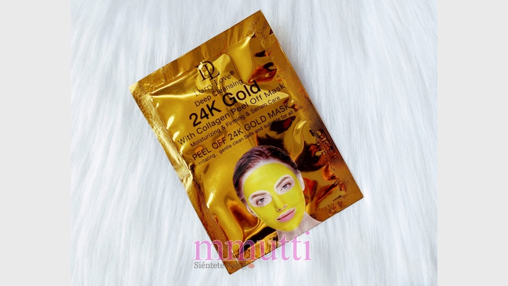 Mascarilla Oro 24k con colageno