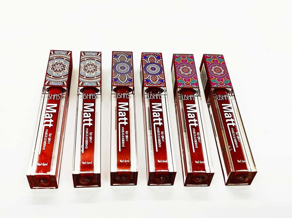 Labial Mate Lip Gloss (Tonos Nude) - Ushas