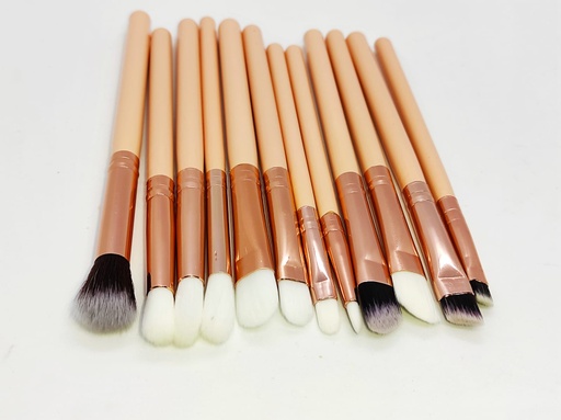 Set de Brochas para Ojos de 12 Piezas Miis Cosmetics