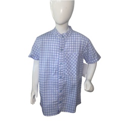 [ROPBELECMNIOCUBL] Camisa Niño  - Cuadros Blue (Belén)