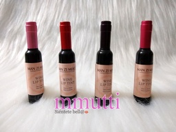 [MAQMZMILC025] Tinta de Labios Botella de Vino Man Zi Miao