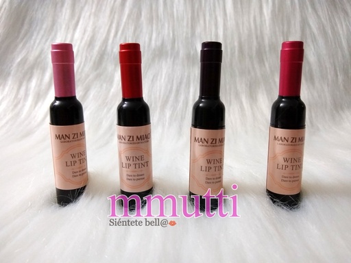 Tinta de Labios Botella de Vino - Man Zi Miao